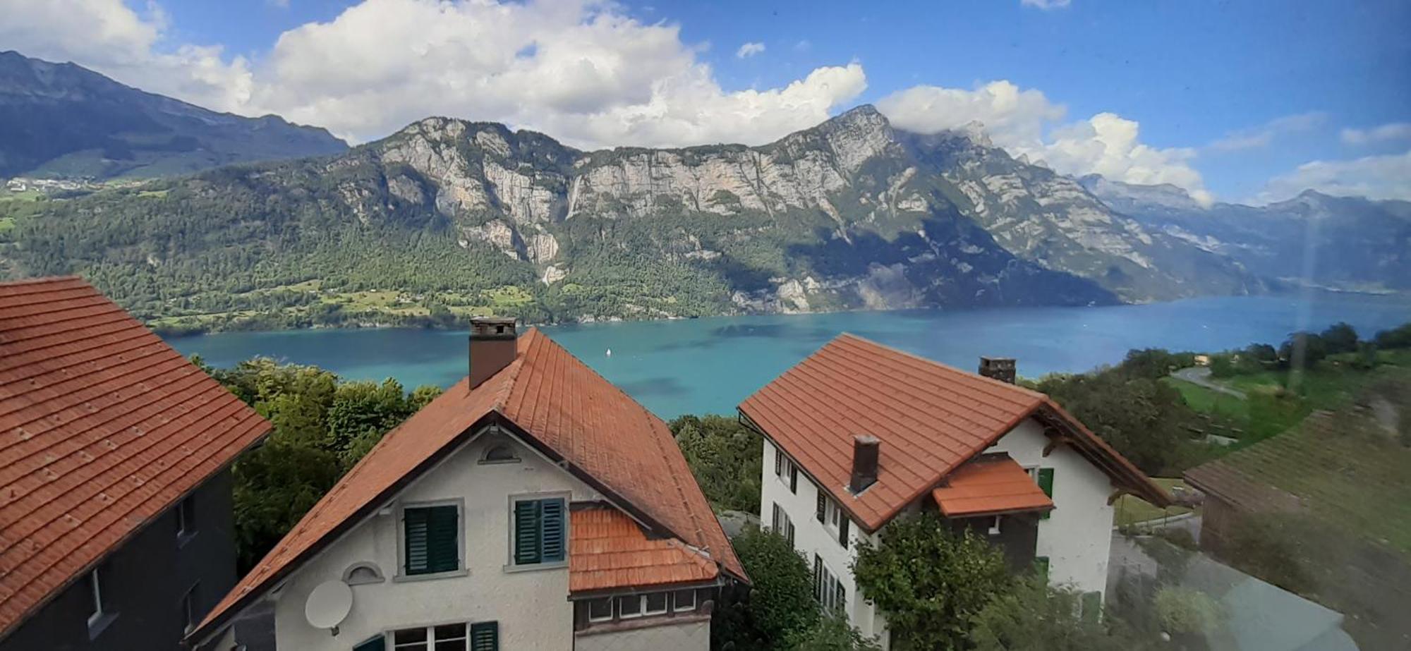 Apartment Panorama Am Walensee In Neubau-Villa Obstalden المظهر الخارجي الصورة