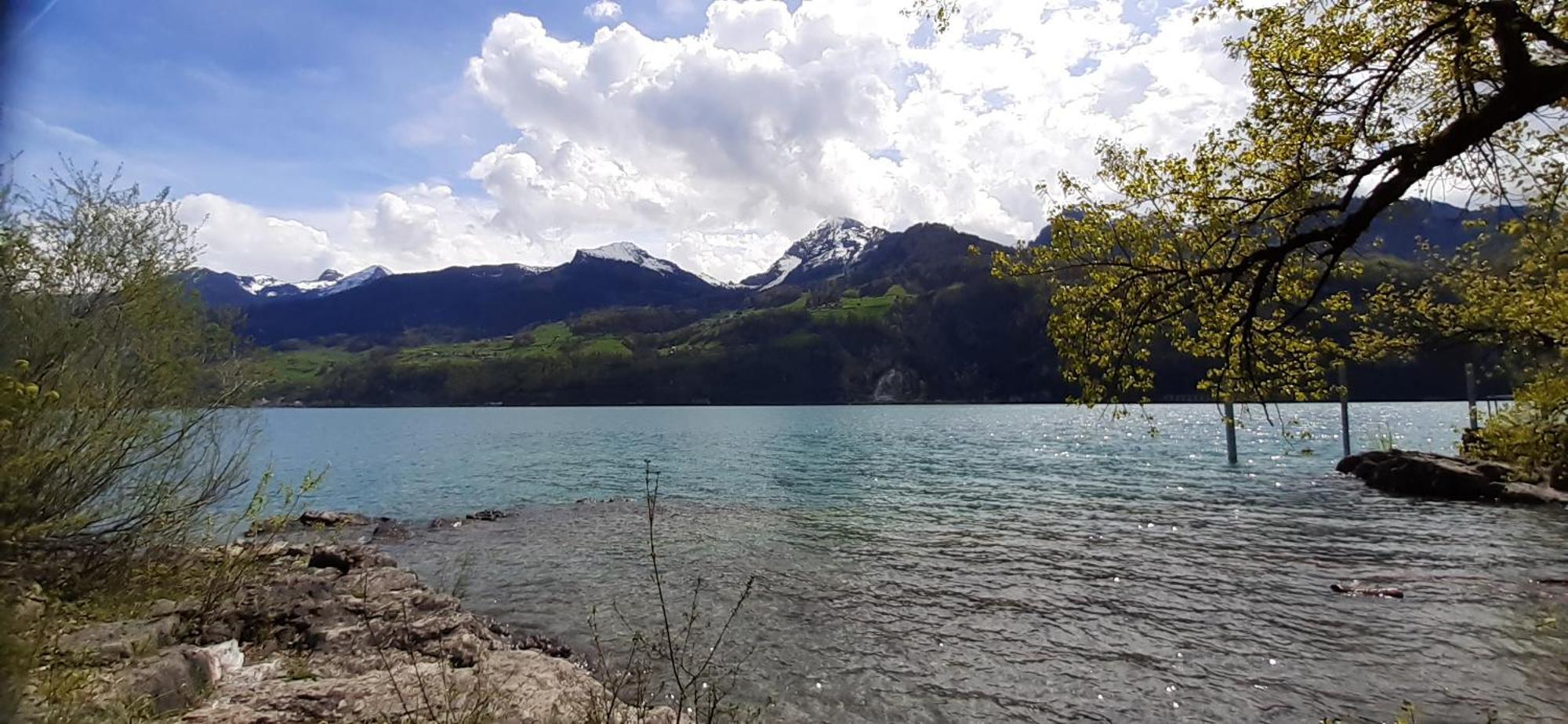 Apartment Panorama Am Walensee In Neubau-Villa Obstalden المظهر الخارجي الصورة