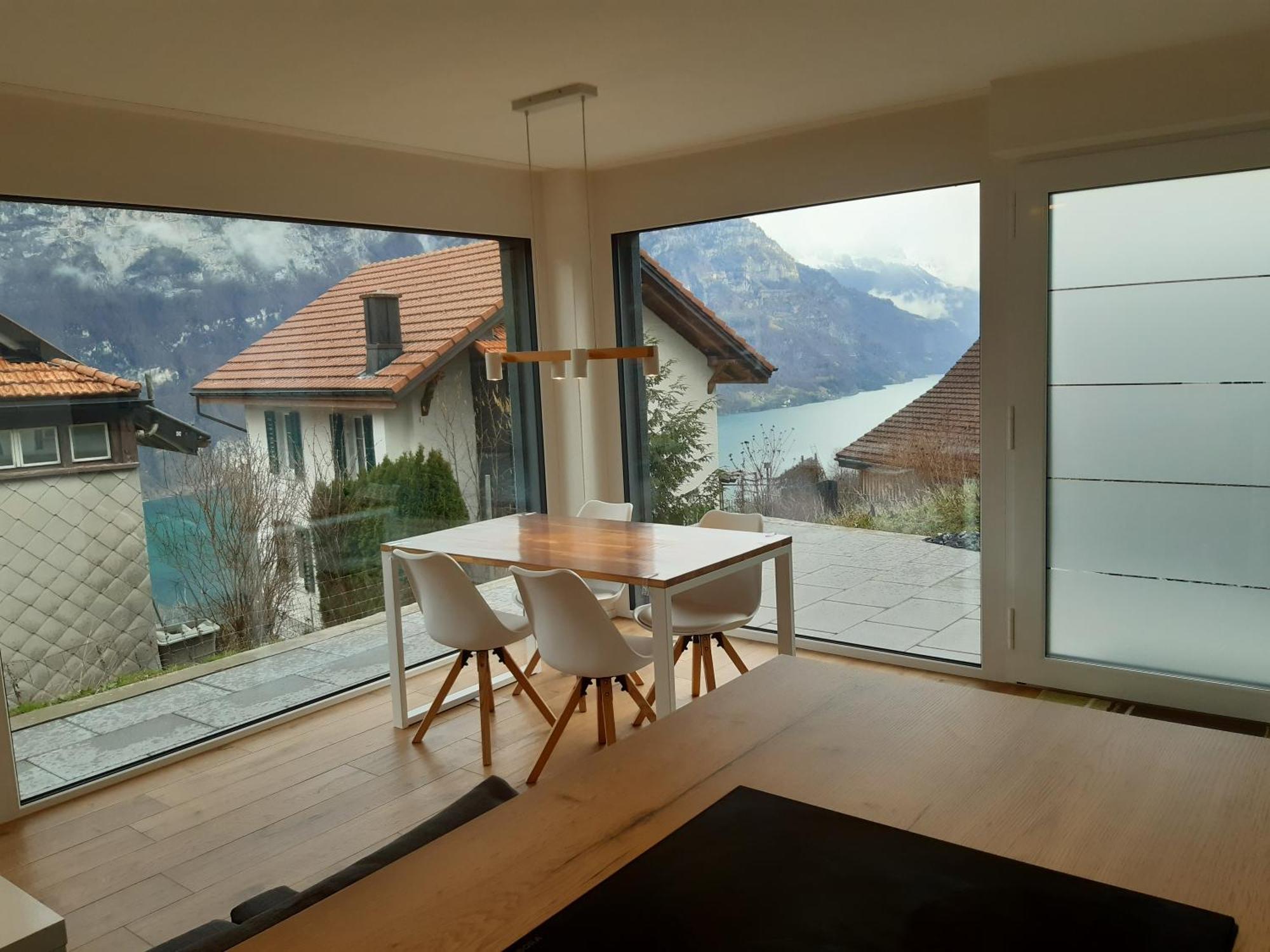 Apartment Panorama Am Walensee In Neubau-Villa Obstalden المظهر الخارجي الصورة