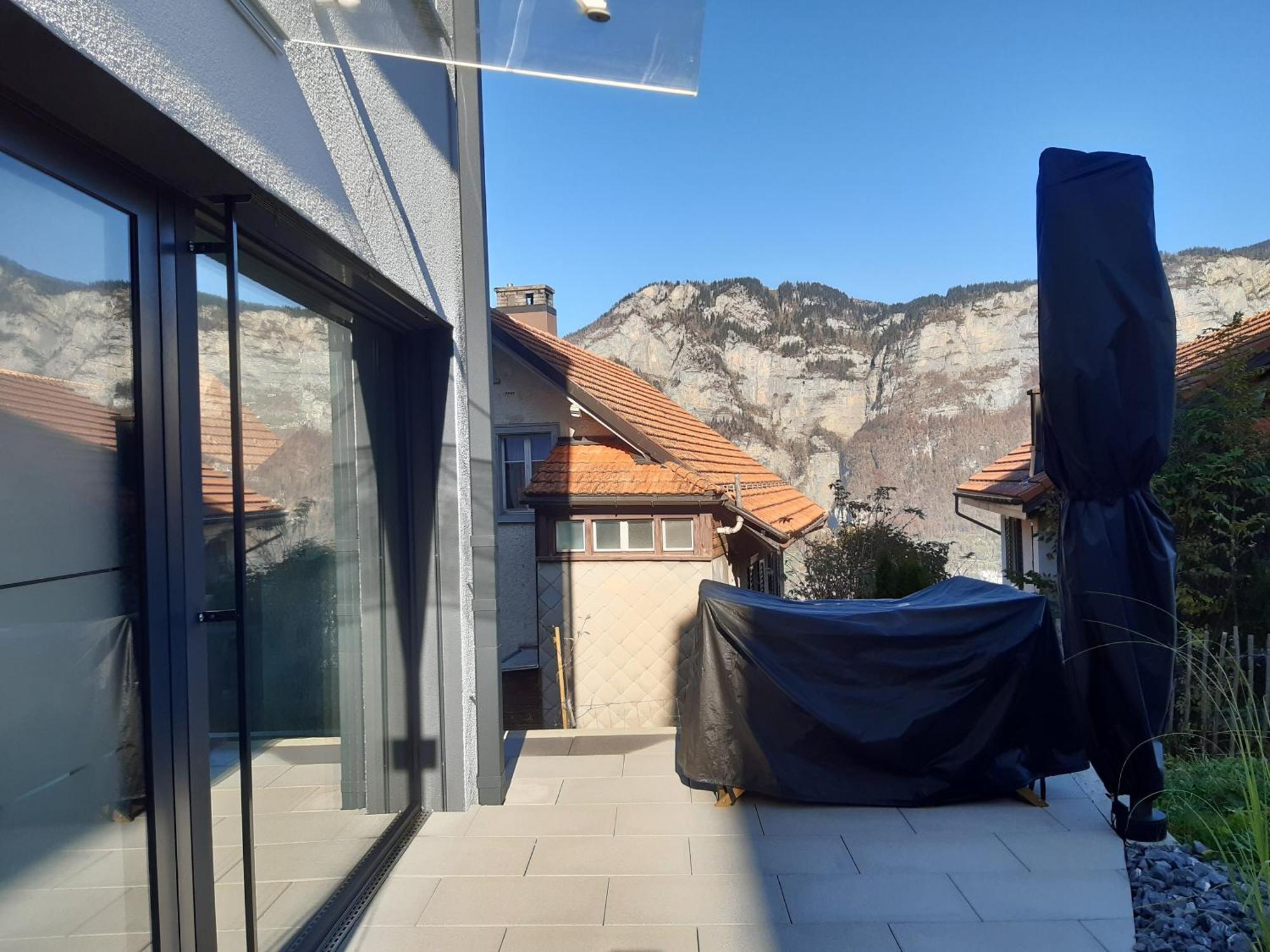 Apartment Panorama Am Walensee In Neubau-Villa Obstalden المظهر الخارجي الصورة